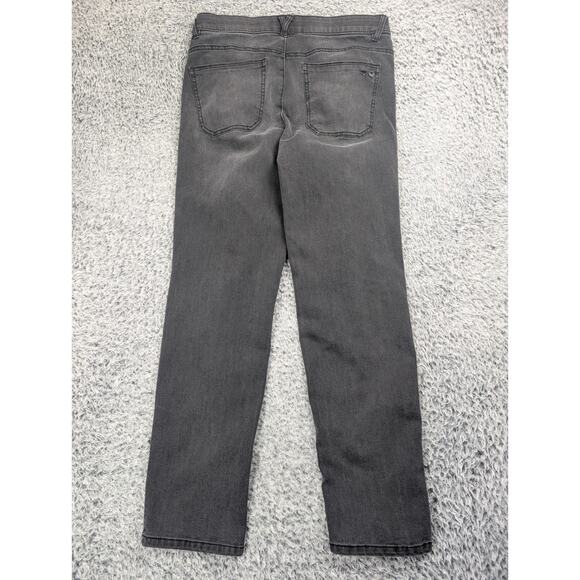 Democracy Jeans Women 10 Black Ab Technology Skinny Distressed Normcore Casual - Picture 2 of 10